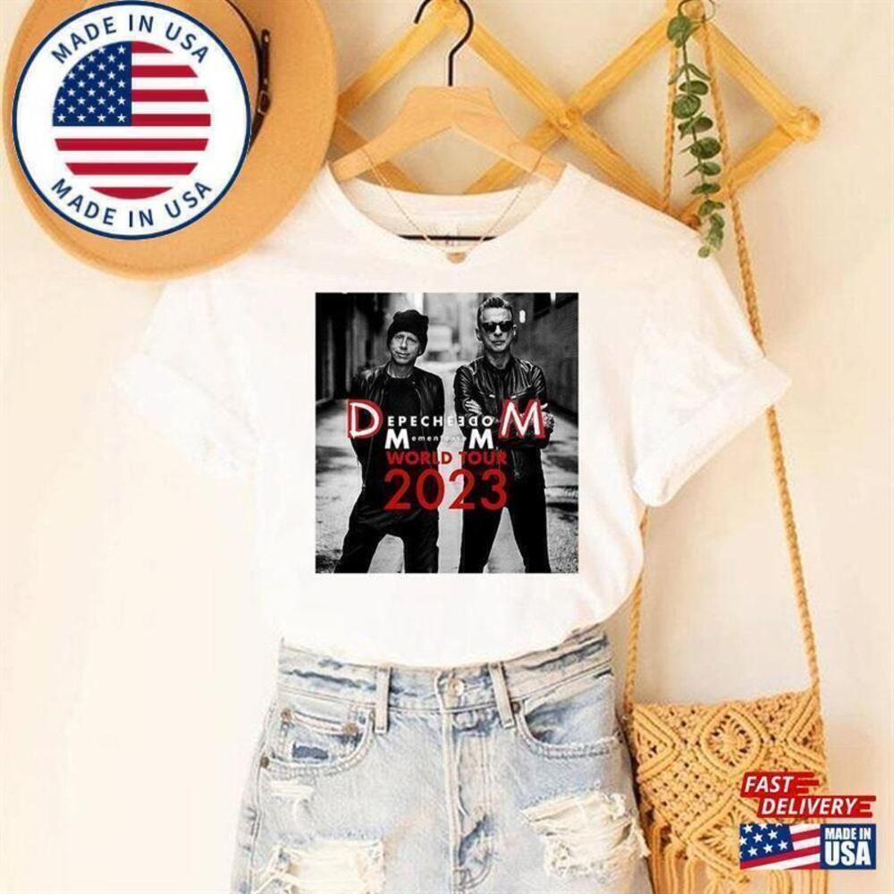 Depeche Mode Memento Mori Tour Fan Graphic Unisex T-Shirt